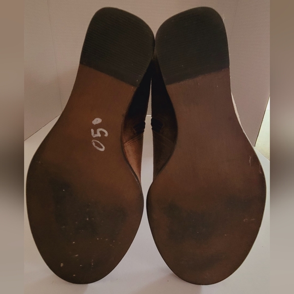 RARE Tall Fergie Shearling Lined Wedge Boots - Picture 11 of 11